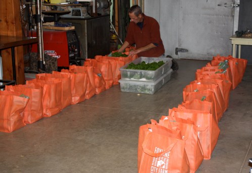Scott packing the final shares of the season.